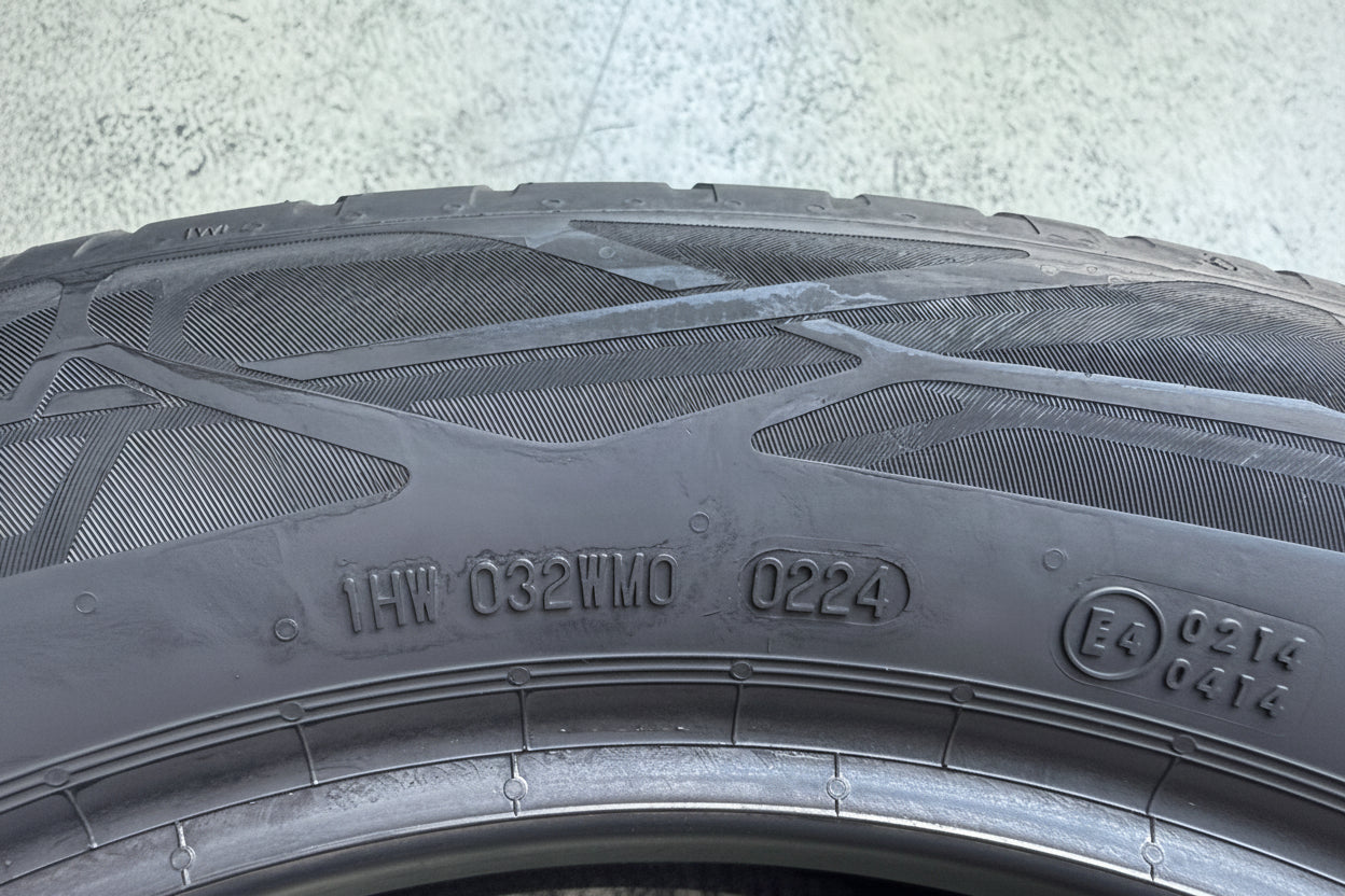 Usato: 4 Pneumatici Continental EcoContact 6 Q 215/55R18 95H Estivi 85%-90% residui DOT 2024