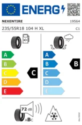 Nuovo: Nexen Winguard Sport 3 235/55R18 104H XL  3PMSF