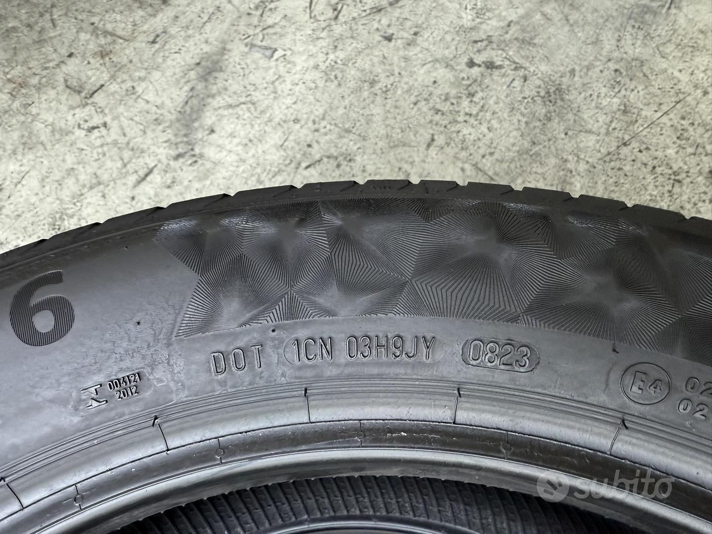 Usato: 2 Gomme 215/55R18 95H Continental Estive 80% residui