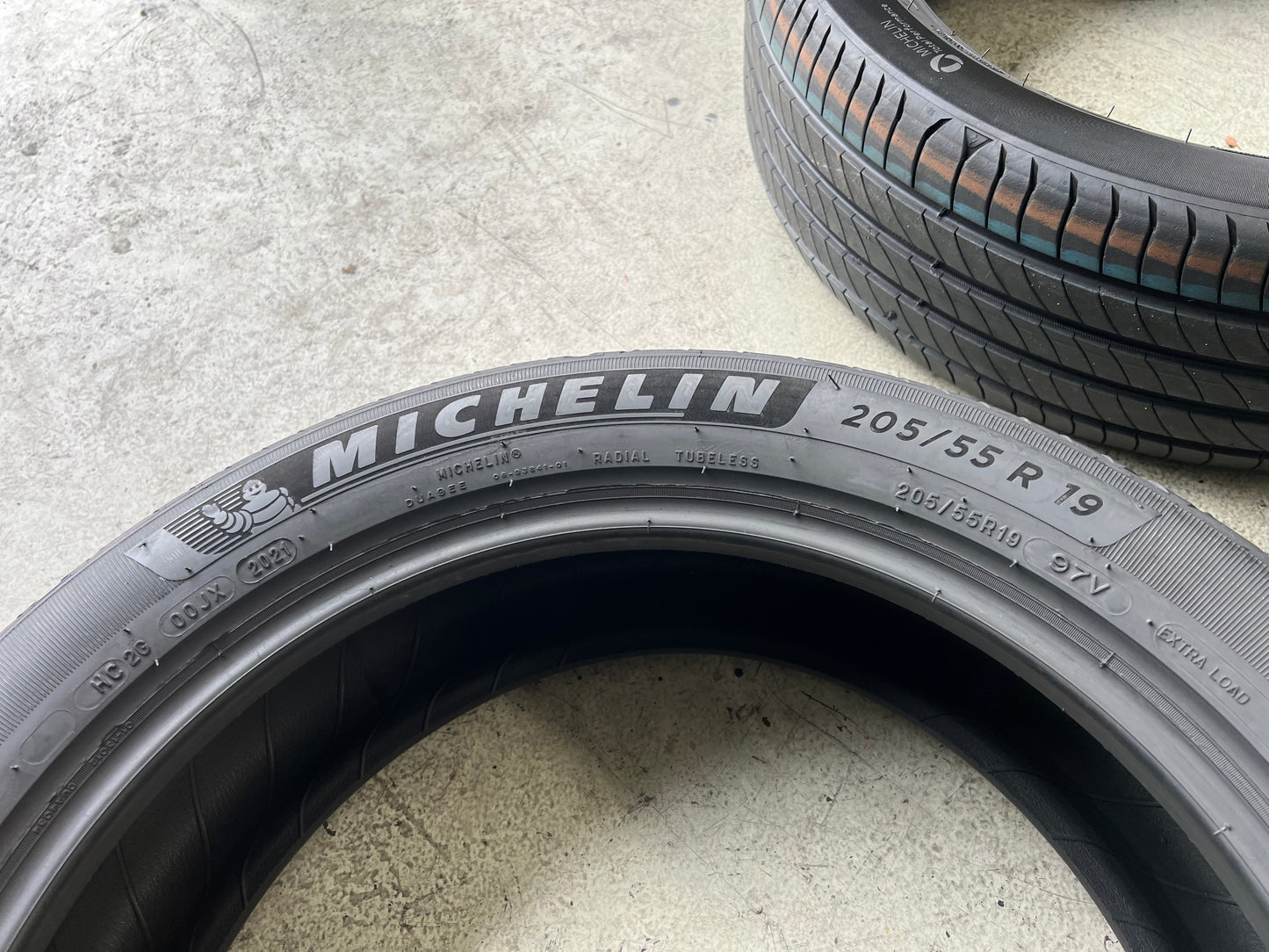 Usato: 4 Gomme 205/55R19 97V Michelin estive con 85% residui