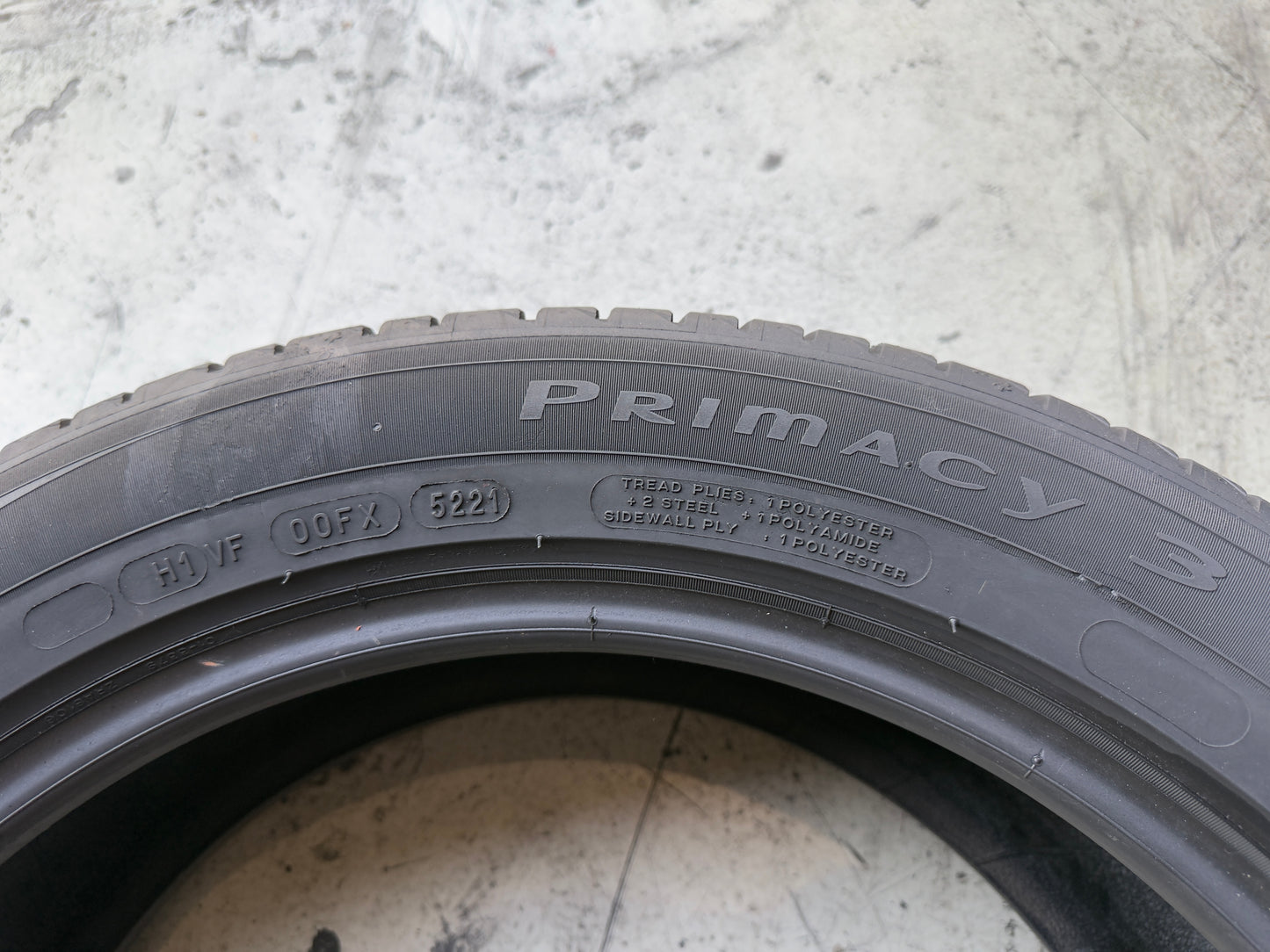 4 Pneumatici Michelin Primacy 3 225/50R18 95V Estivi 80% residui