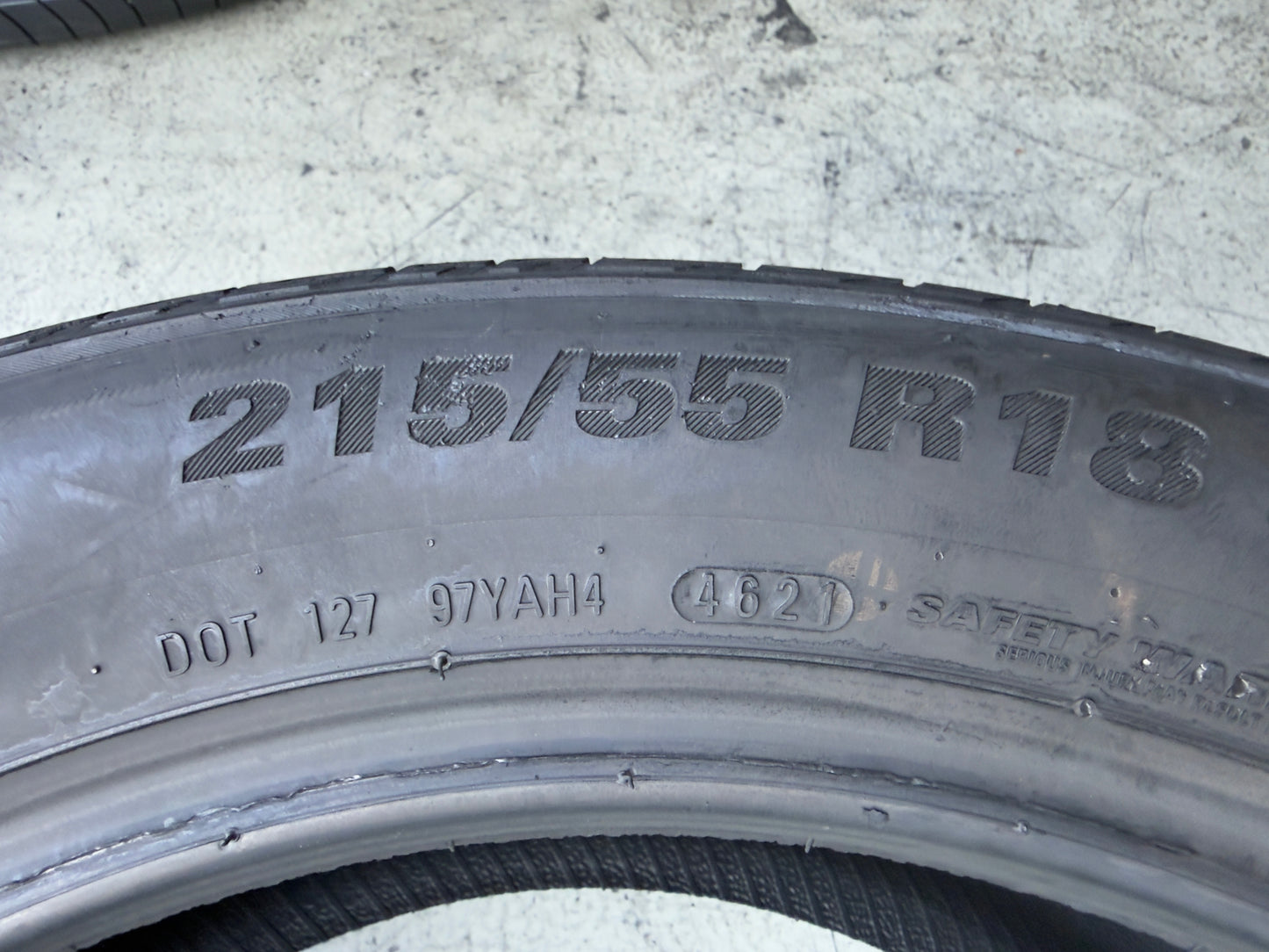Usato: 4 Pneumatici Kumho Ecsta HS51 215/55R18 95H Estivi 95%-90% residui