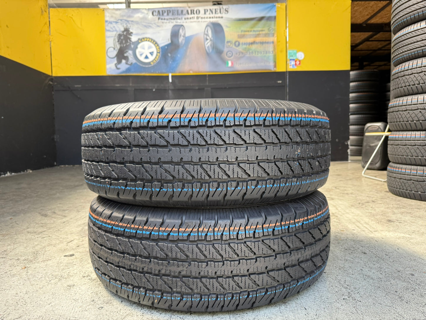 Usato: 2 Gomme 265/75R15 112S Cooper 4 Stagioni 90% residui