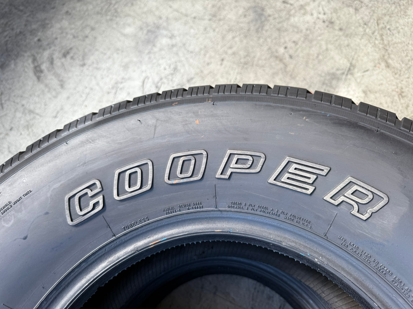 Usato: 2 Gomme 265/75R15 112S Cooper 4 Stagioni 90% residui