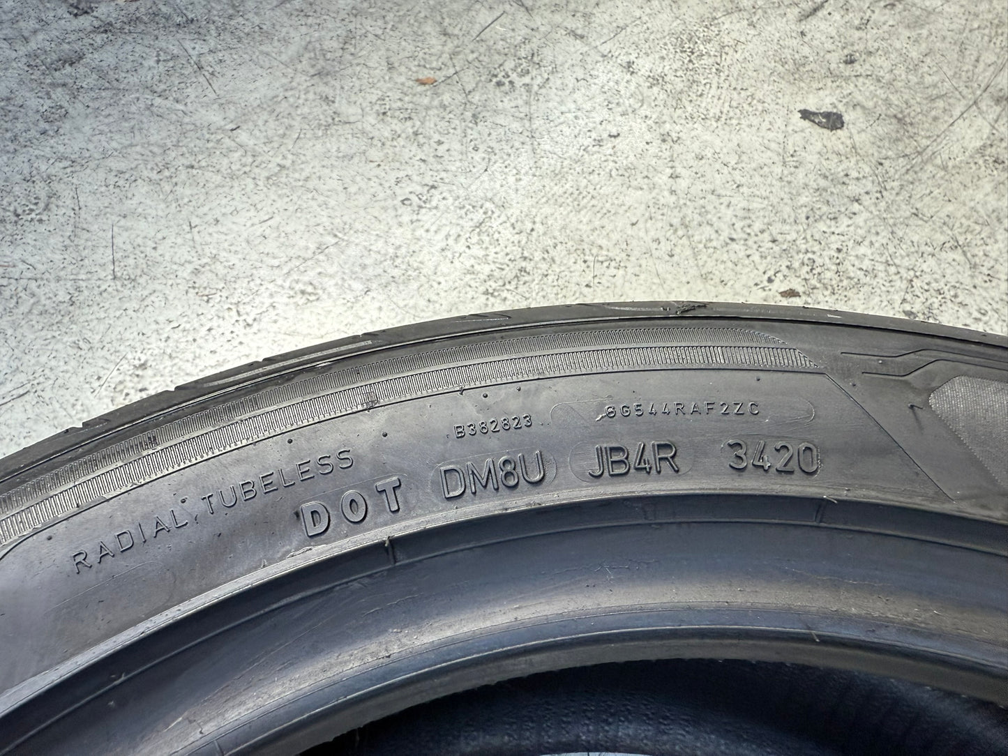Usato: 1 Gomma 245/45R18 100Y XL Goodyear Estivo 65% residui