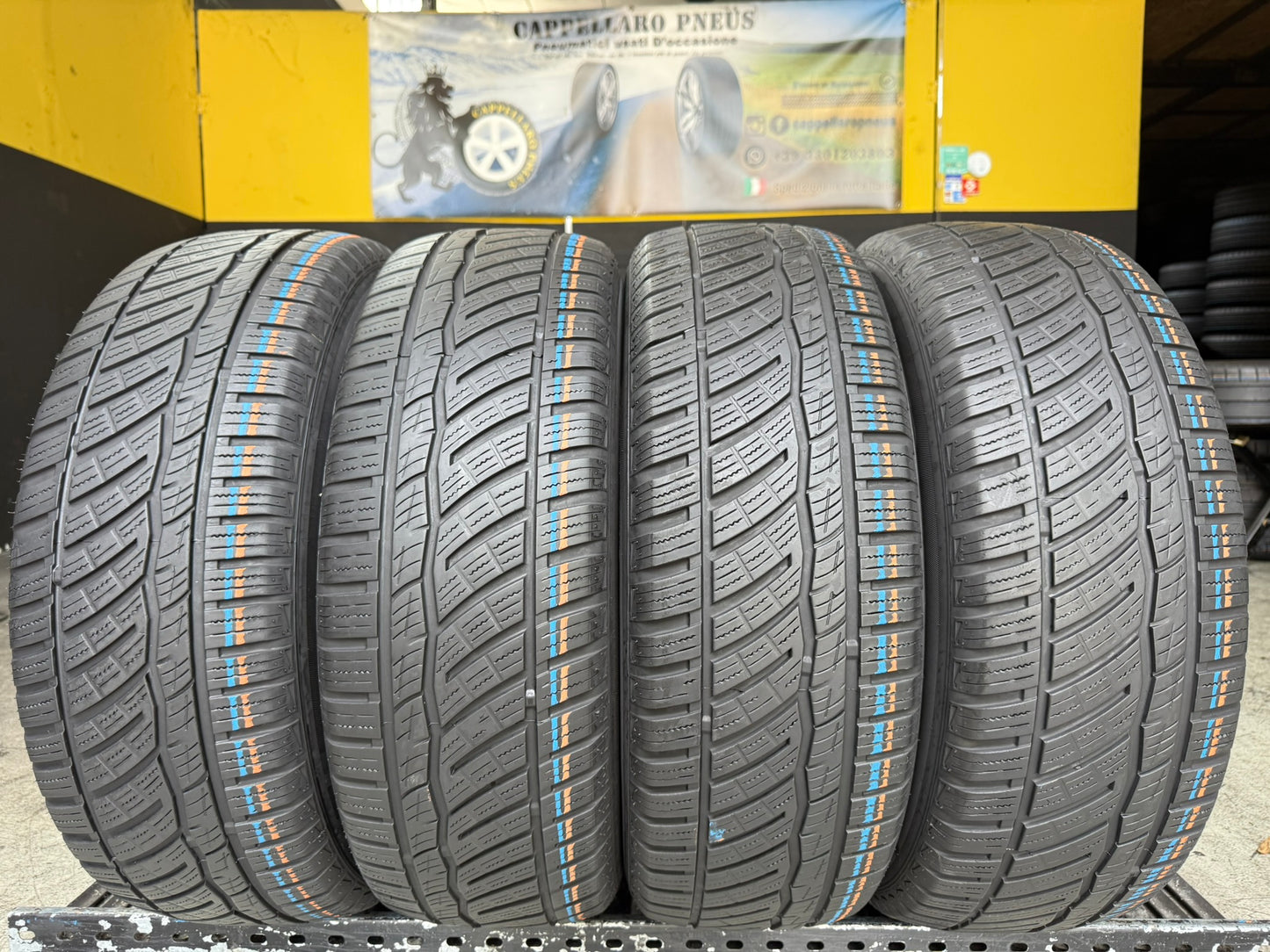Usato: 4 Gomme 215/65R16 102V XL Infinity 4 Stagioni 70% residui