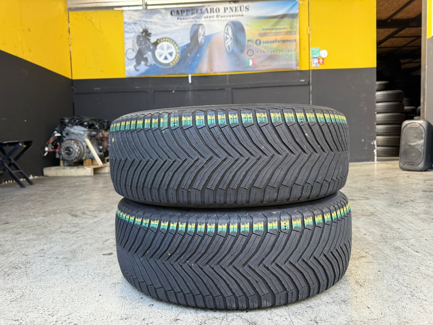 Usato: 2 Gomme 225/65R17 106V XL Michelin 4 Stagioni 80% residui