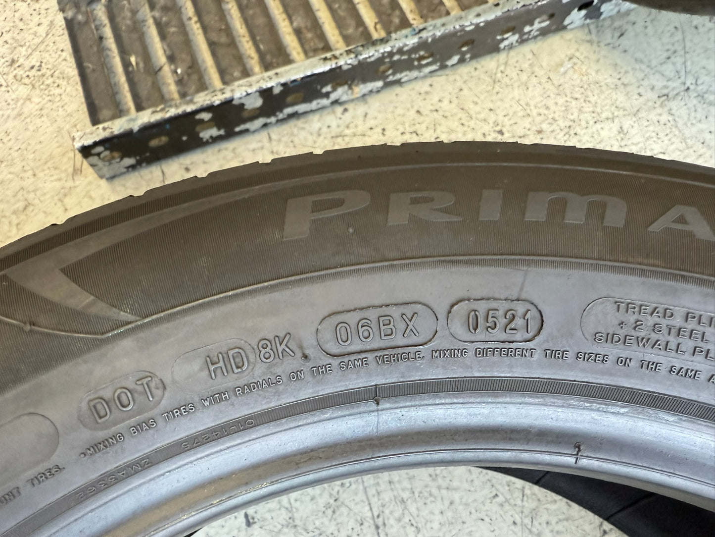 Usato: 4 Gomme 225/55R17 97W Michelin Estive RSC 90% residui