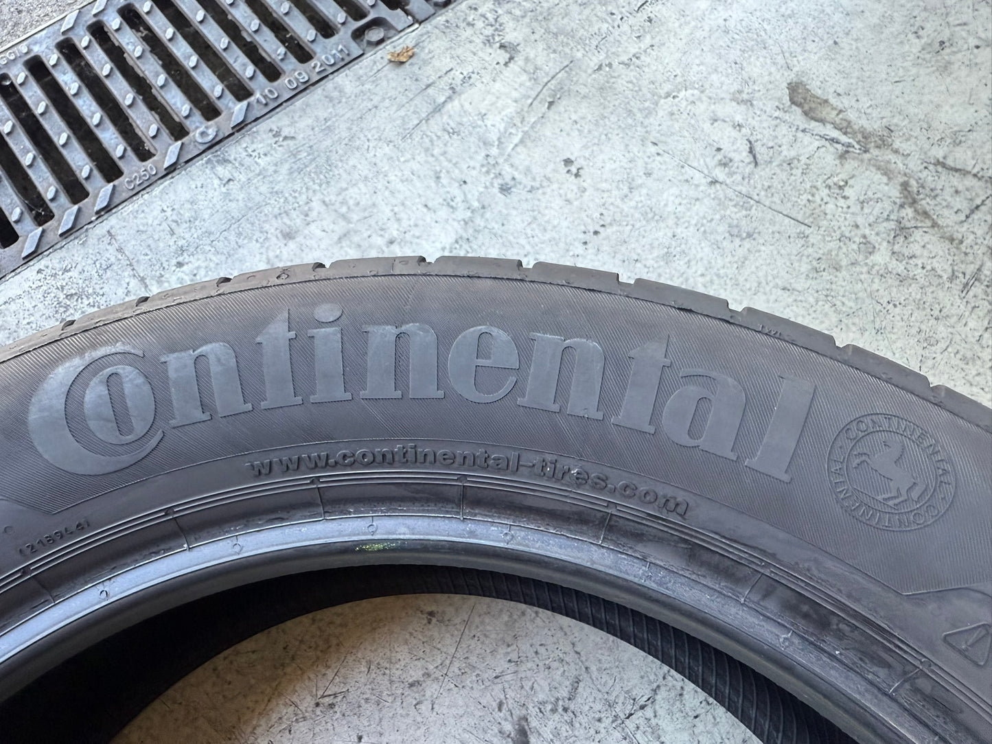 Usato: 4 Gomme 225/50R17 94H Continental Estive 90% residui