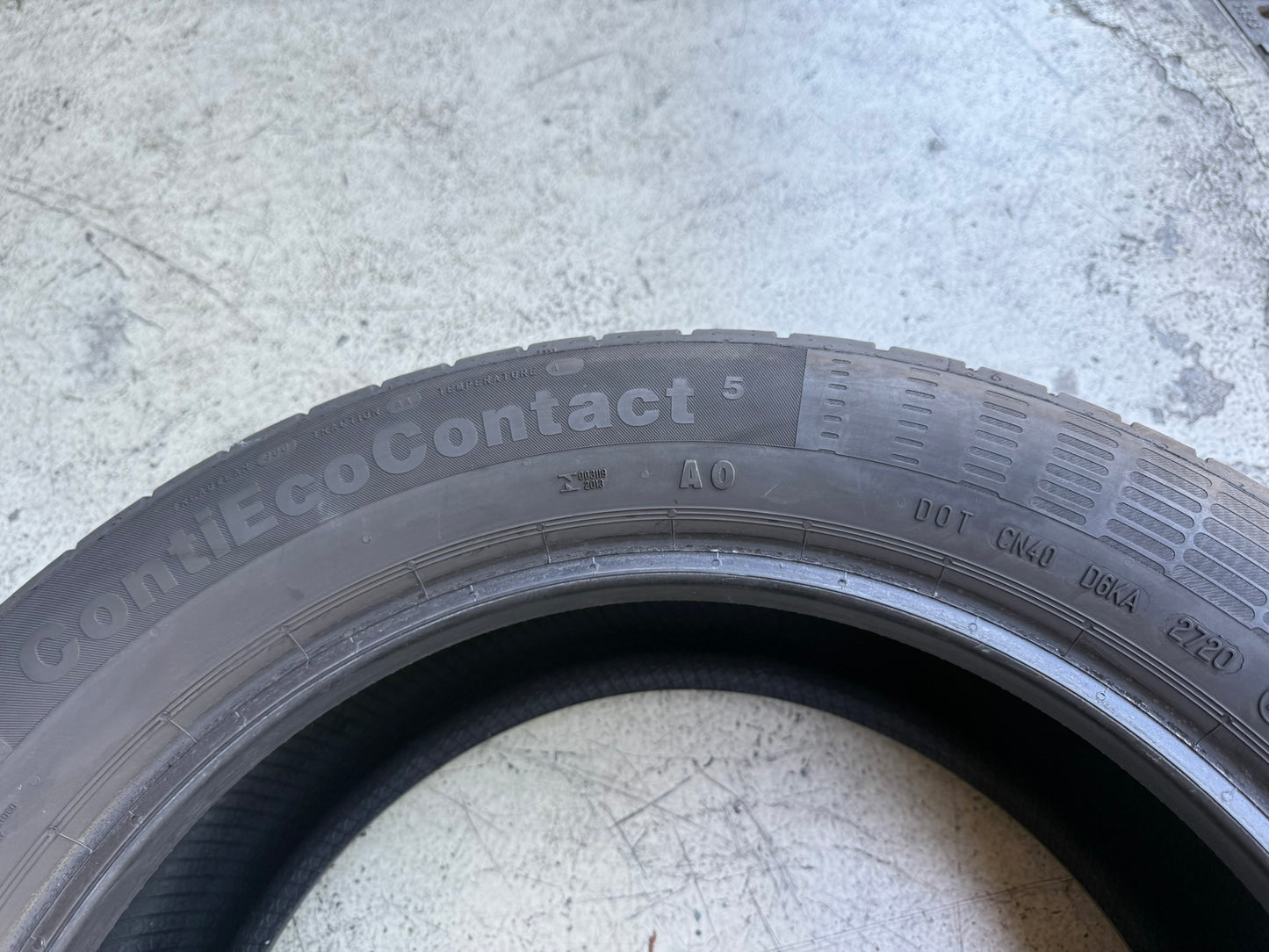 Usato: 4 Gomme 225/50R17 94H Continental Estive 90% residui