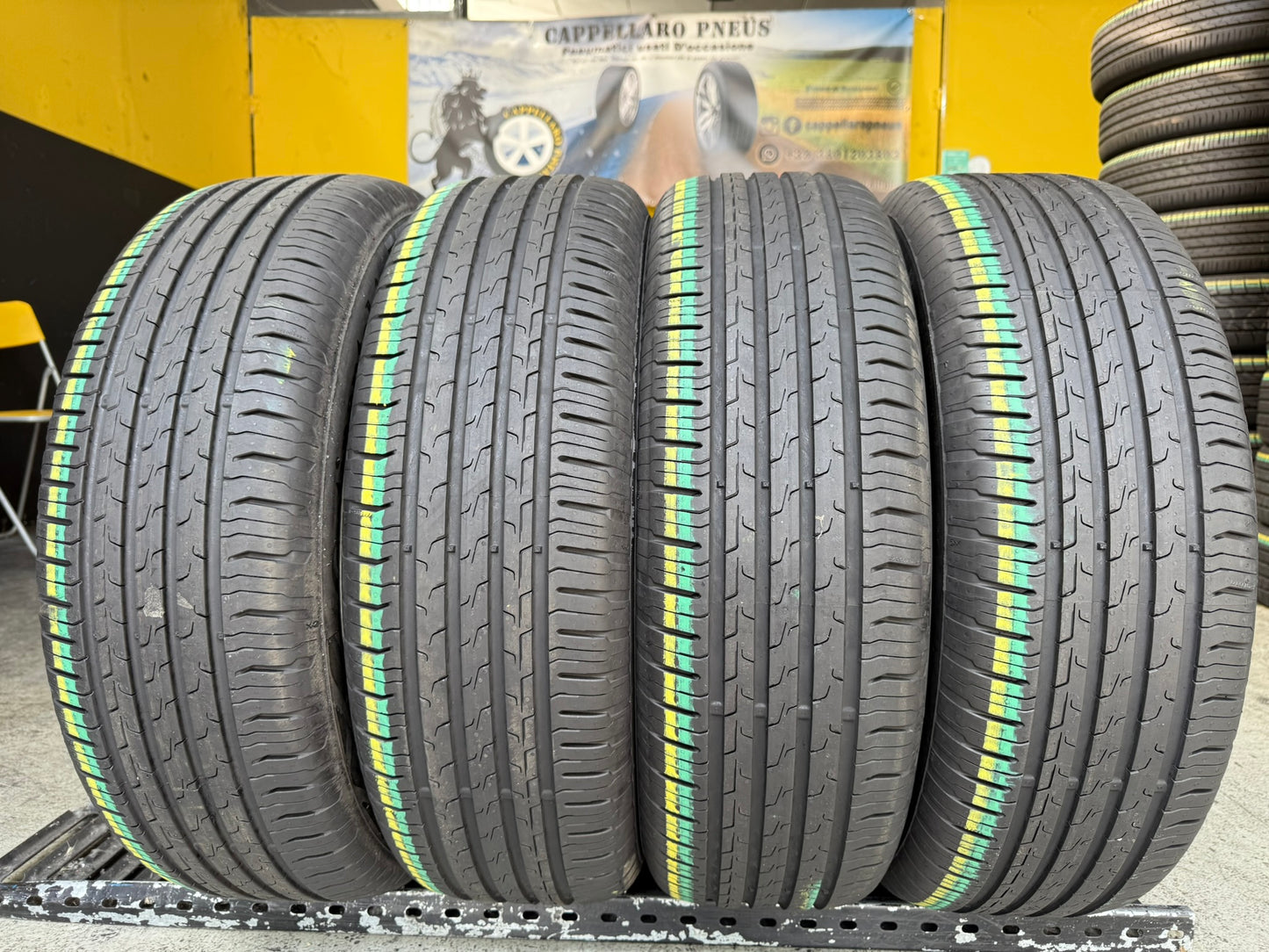 Nuovo: 4 Gomme 215/65R17 99V Continental EcoContact 6 Estive