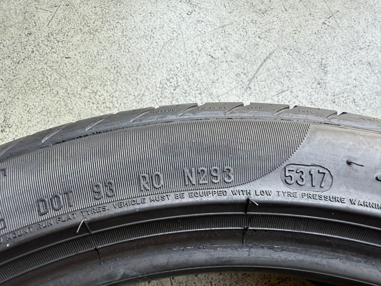 Usato: 4 Gomme 205/45R17 84V Pirelli RFT Estivo 95% residui
