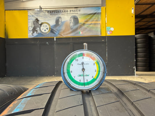 Usato: 4 Pneumatici x2 Bridgestone x2 Continental 225/40R18 92Y XL Estivi 85% residui