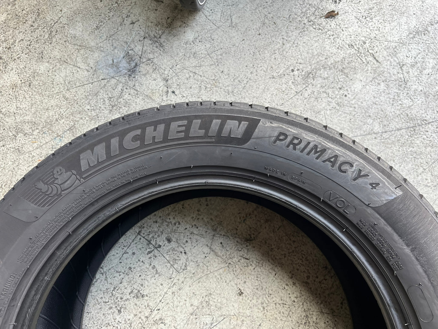 Usato: 4 Gomme 235/55R18 100V Michelin estive 80/85% residui