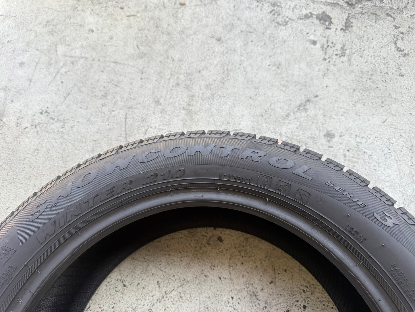 Usato: 4 Gomme 195/55R16 91H XL Pirelli Invernali 75% residui