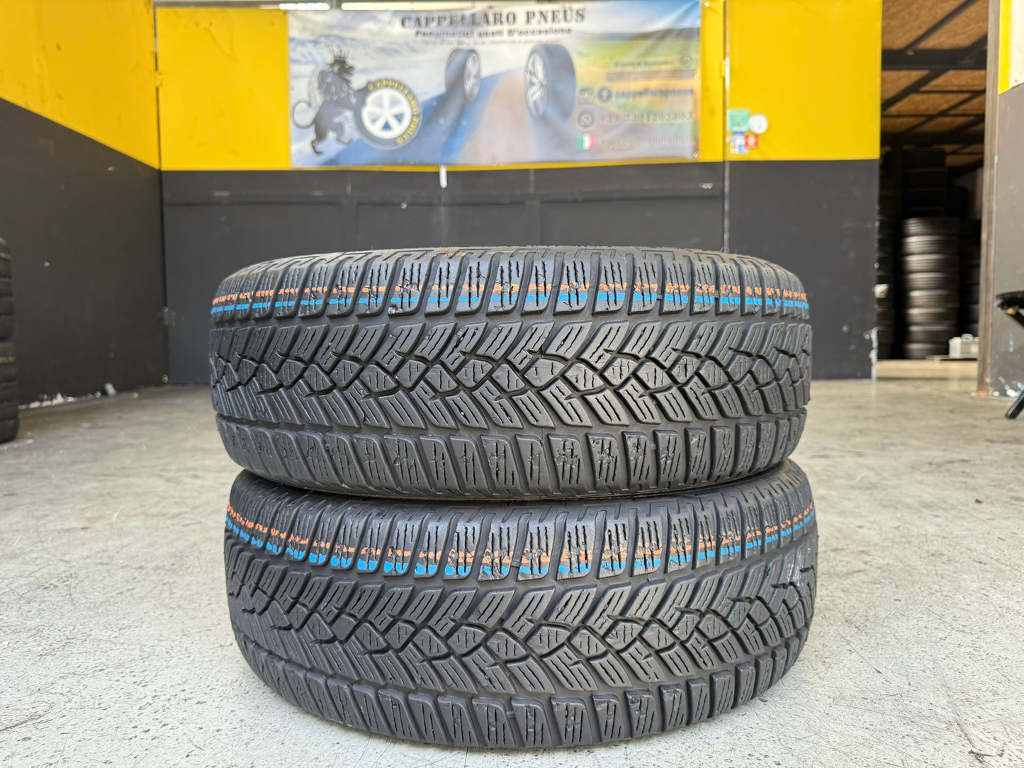 Usato: 2 Gomme 205/60R16 92H Fulda Invernali 90% residui