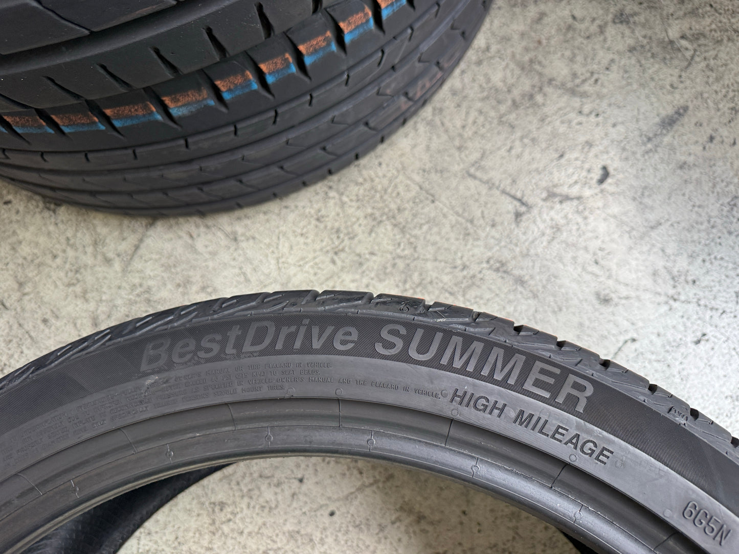 Usato: 4 Pneumatici Kumho Ecsta PS71 + BestDrive Summer High Mileage 225/40R18 92Y XL Estive 85% Residui