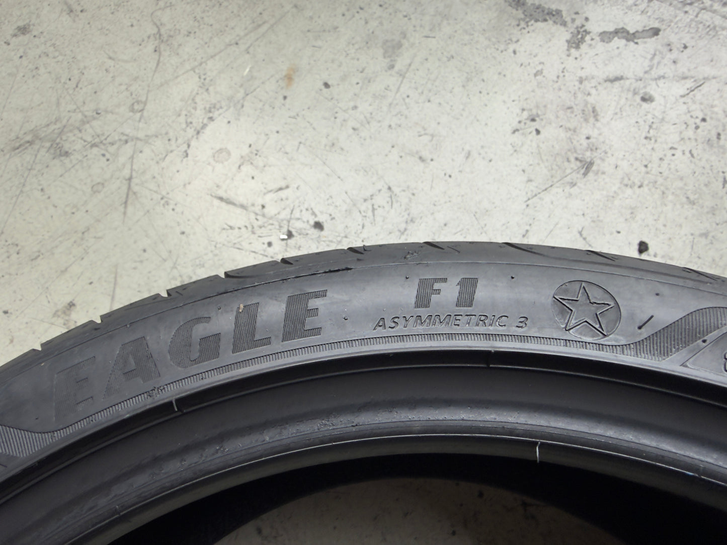Usato: 4 Pneumatici Goodyear Eagle F1 Asymmetric 3 XL (*) BMW MFS 225/40R18 92Y Estive 85% Residui