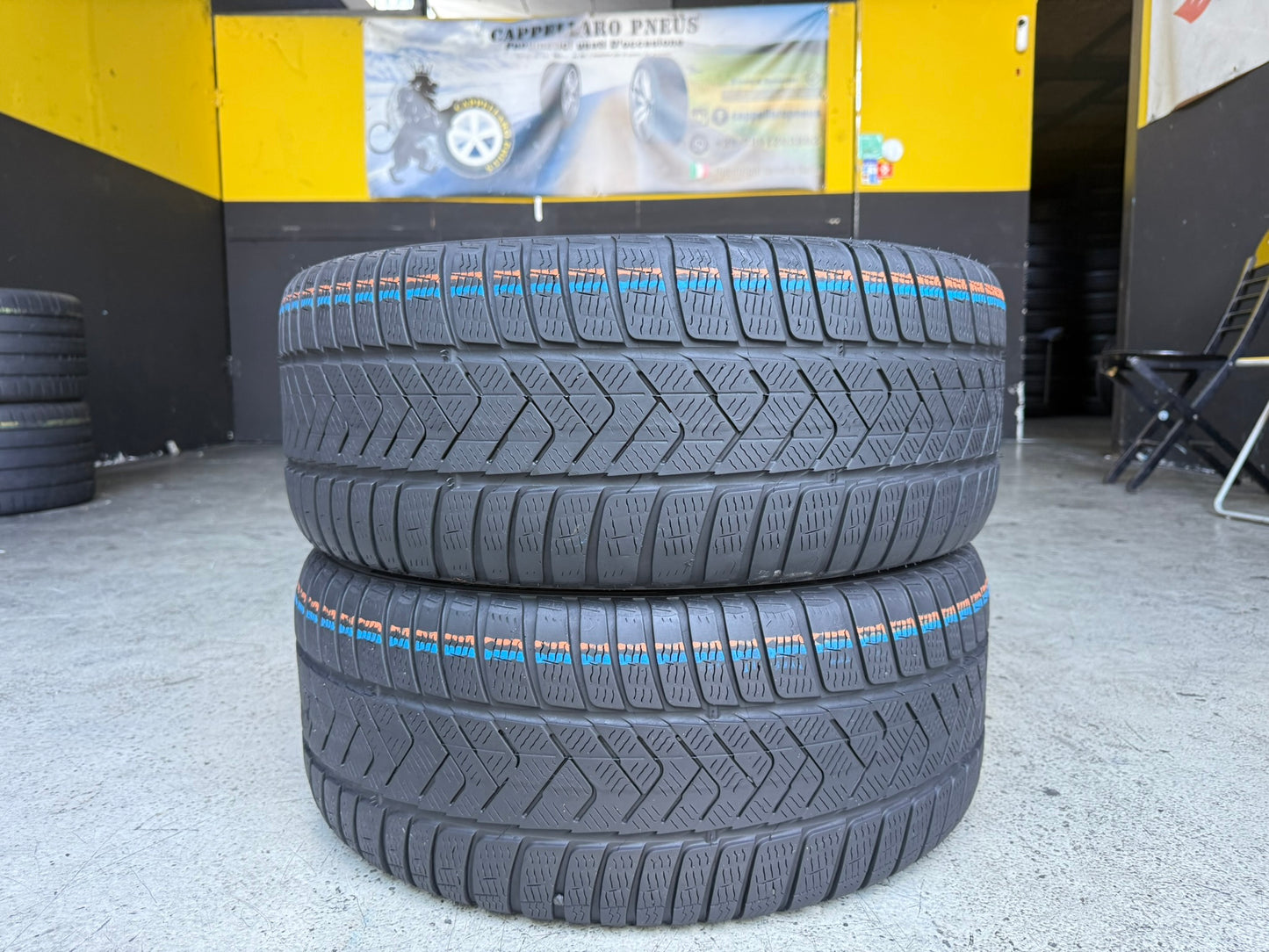 Usato: 2 Gomme 255/35R19 96H XL Pirelli Run Flat Invernali 80% residui