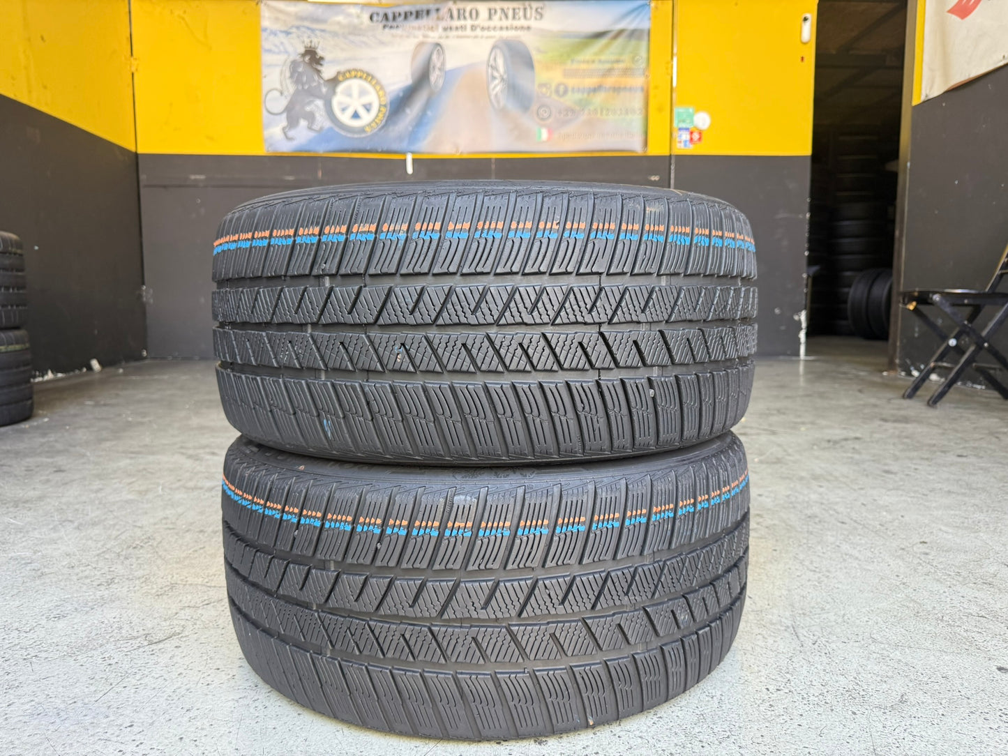 Usato: 2 Gomme 255/40R19 100V XL Barum Invernali 95% residui