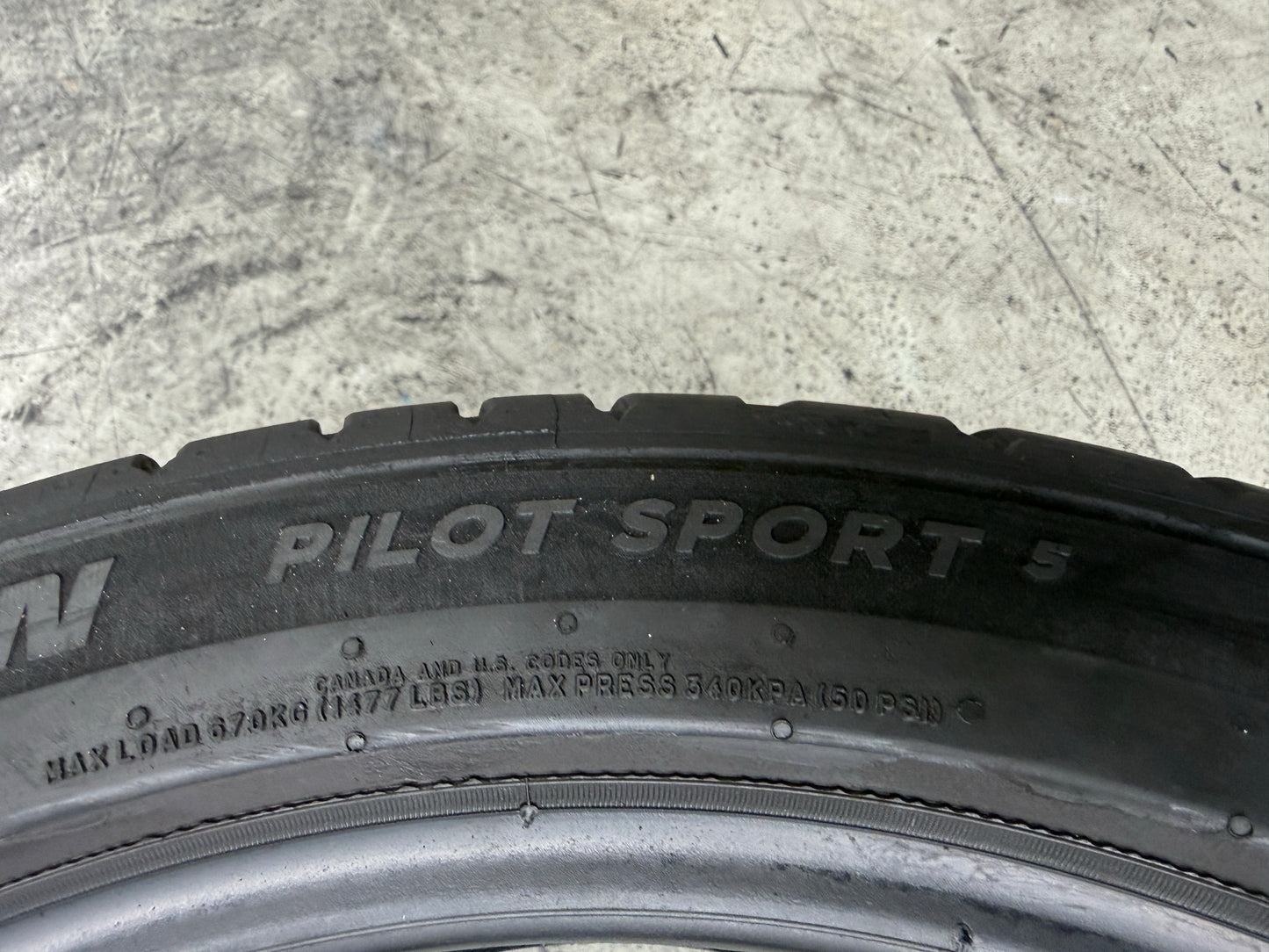 Usato: 2 Pneumatici Michelin Pilot Sport 5 225/45R17 94Y XL MO1 Estive 85% Residui
