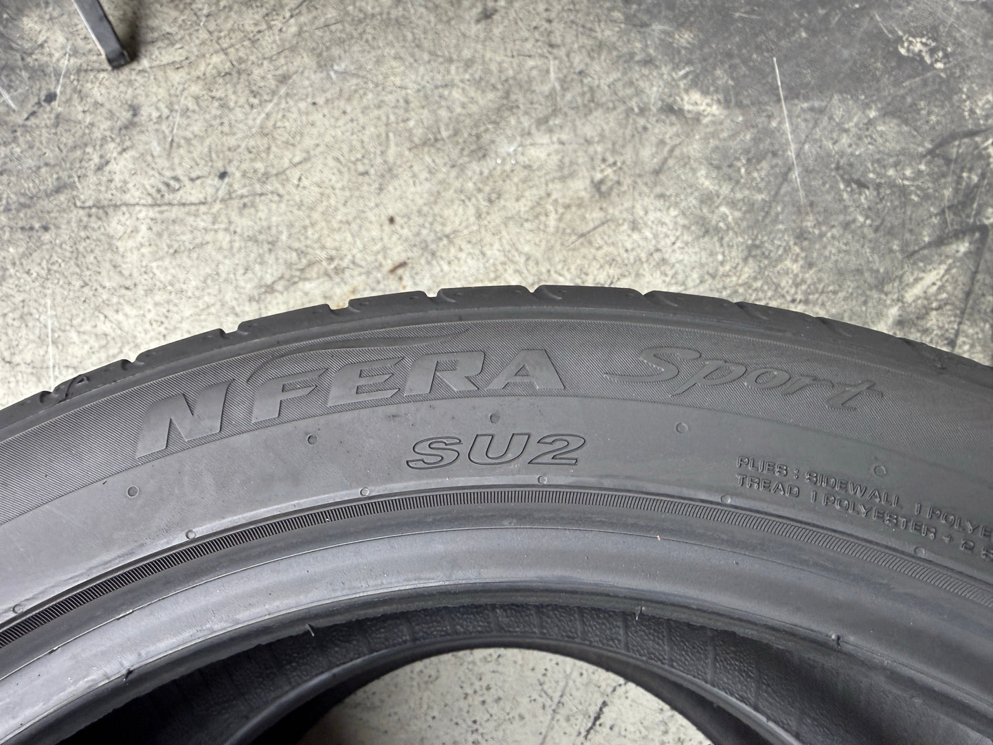 2 Pneumatici Nexen N'Fera Sport SU2 225/45R17 91W Estive 90% Residui