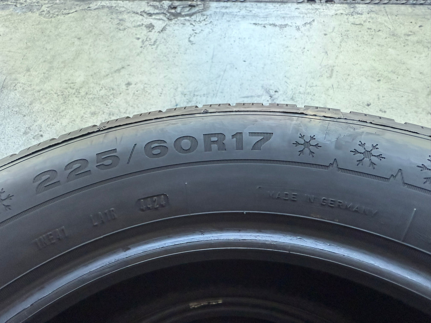 Usato: 2 Gomme 225/60R17 103V XL Dunlop Invernali 95% residui