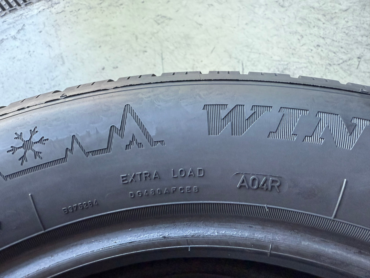 Usato: 2 Gomme 225/60R17 103V XL Dunlop Invernali 95% residui