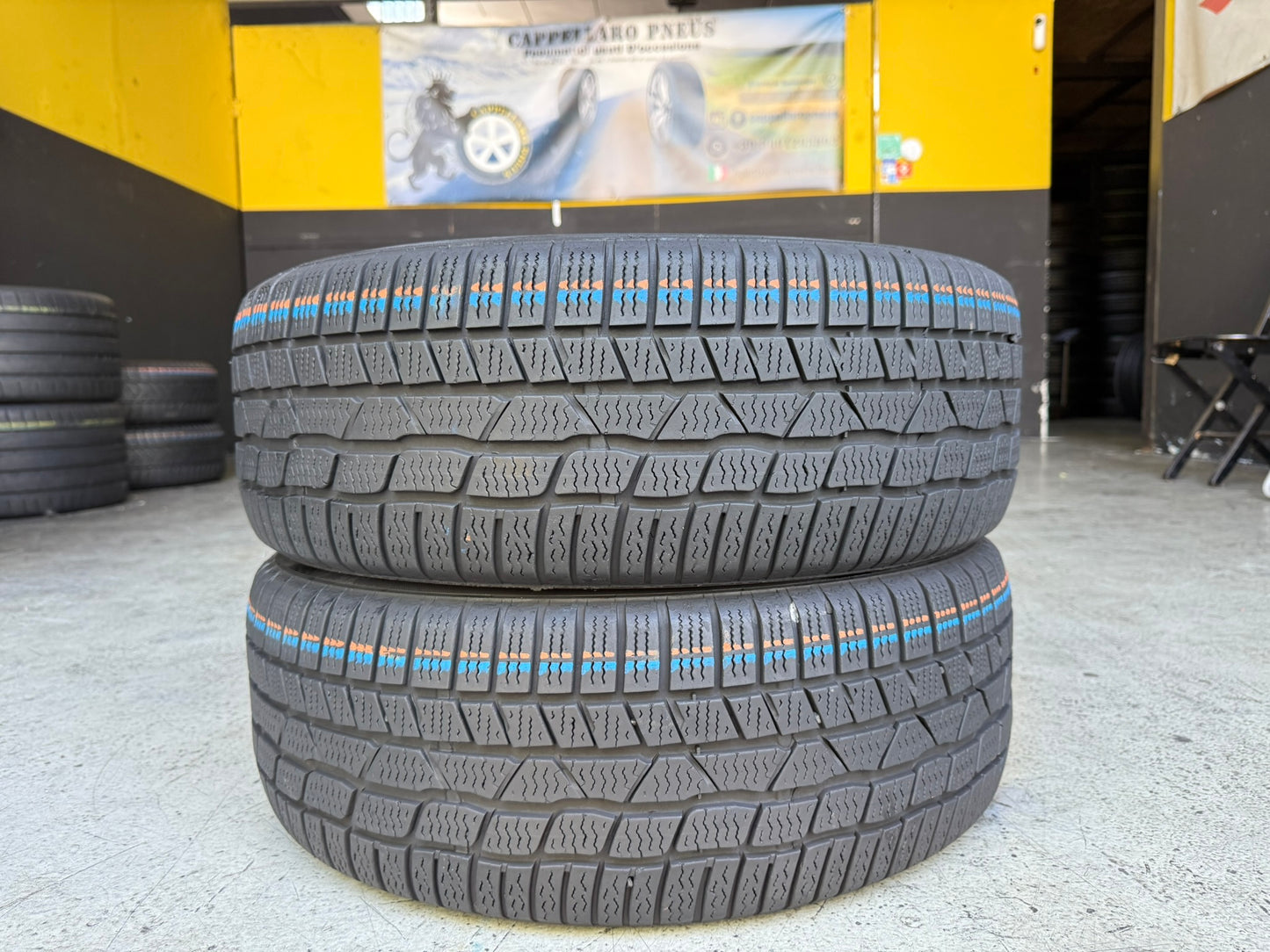 Usato: 2 Gomme 205/50R17 93H XL Continental Invernali 85% residui