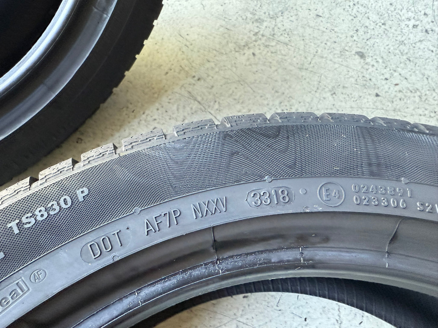 Usato: 2 Gomme 205/50R17 93H XL Continental Invernali 85% residui