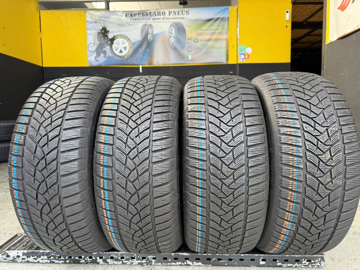 Usato: 4 Gomme 225/50R17 94H Dunlop/Goodyear Invernali 80-90% residui