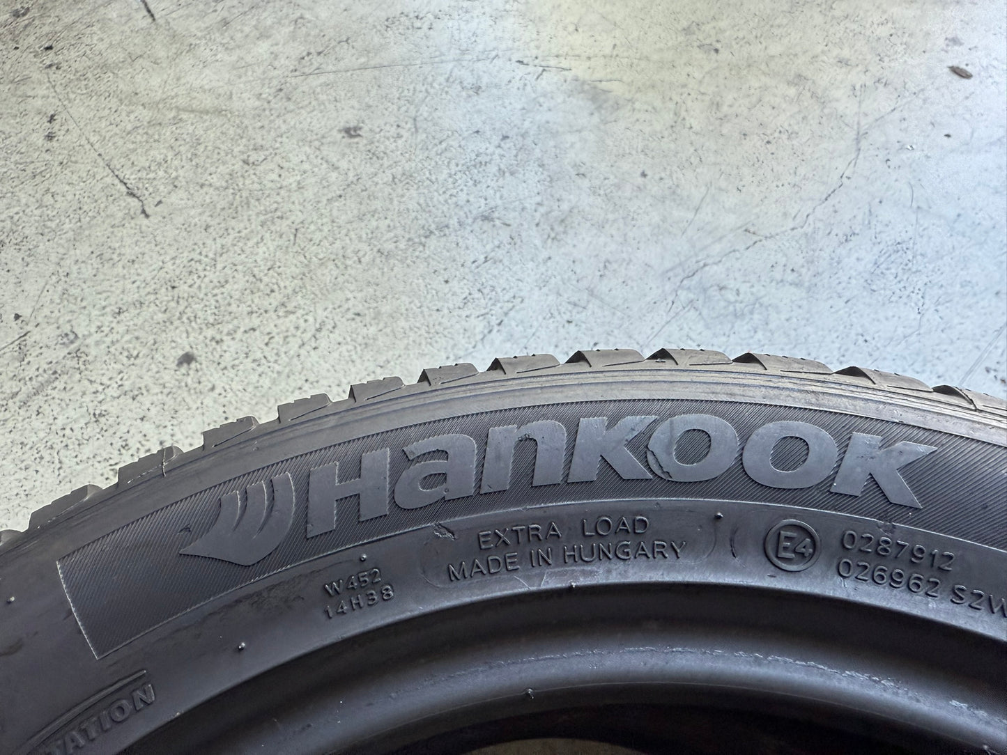 Usato: 2 Gomme 195/55R16 91H XL Hankook Invernale 90% residui