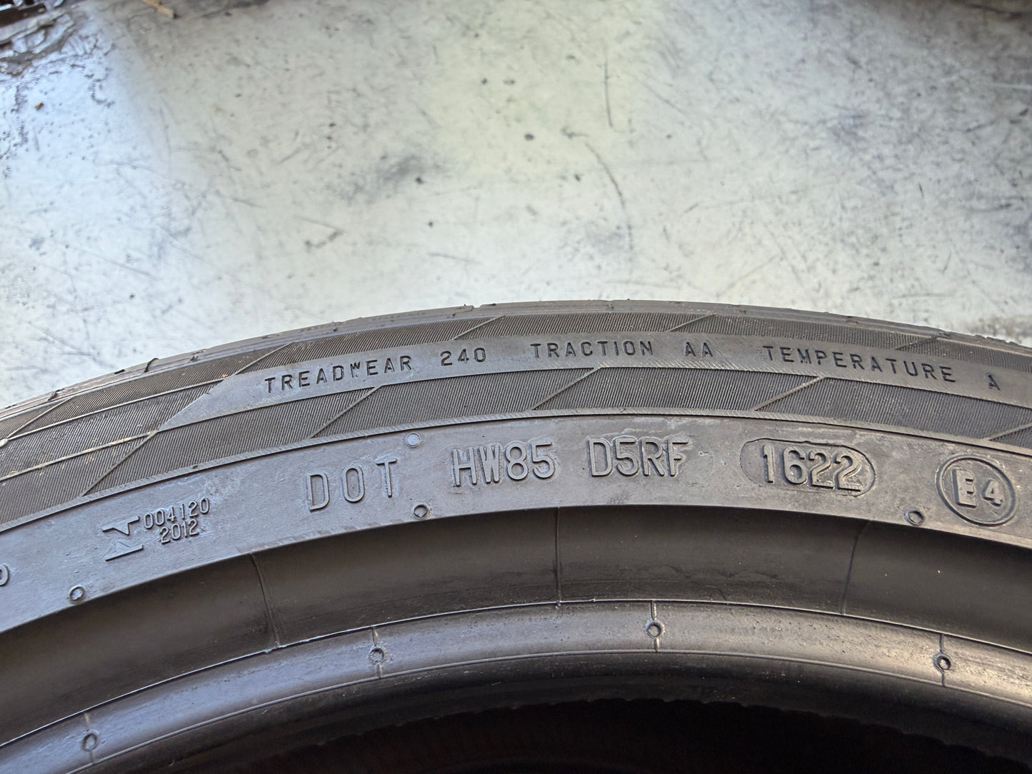 Usato: 2 Pneumatici Continental ContiSportContact 5P 295/35ZR20 105Y XL N0 Estivi 85% residui