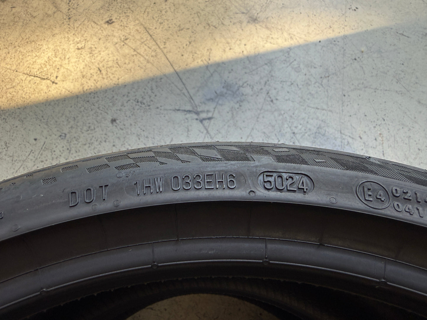 Usato: 2 Pneumatici Continental SportContact 7 235/35R19 91Y XL Estivi 85% residui