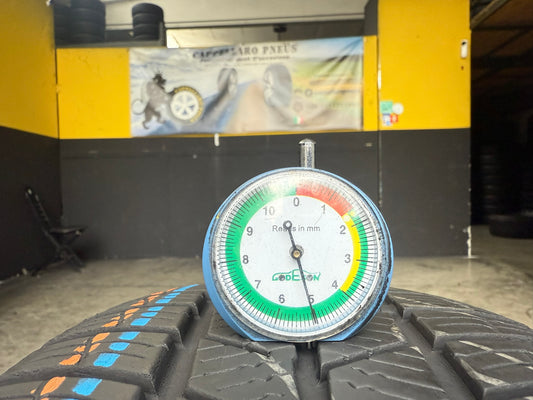 Usato: 2 Gomme 225/65R17 106H XL Barum Invernali 75% residui