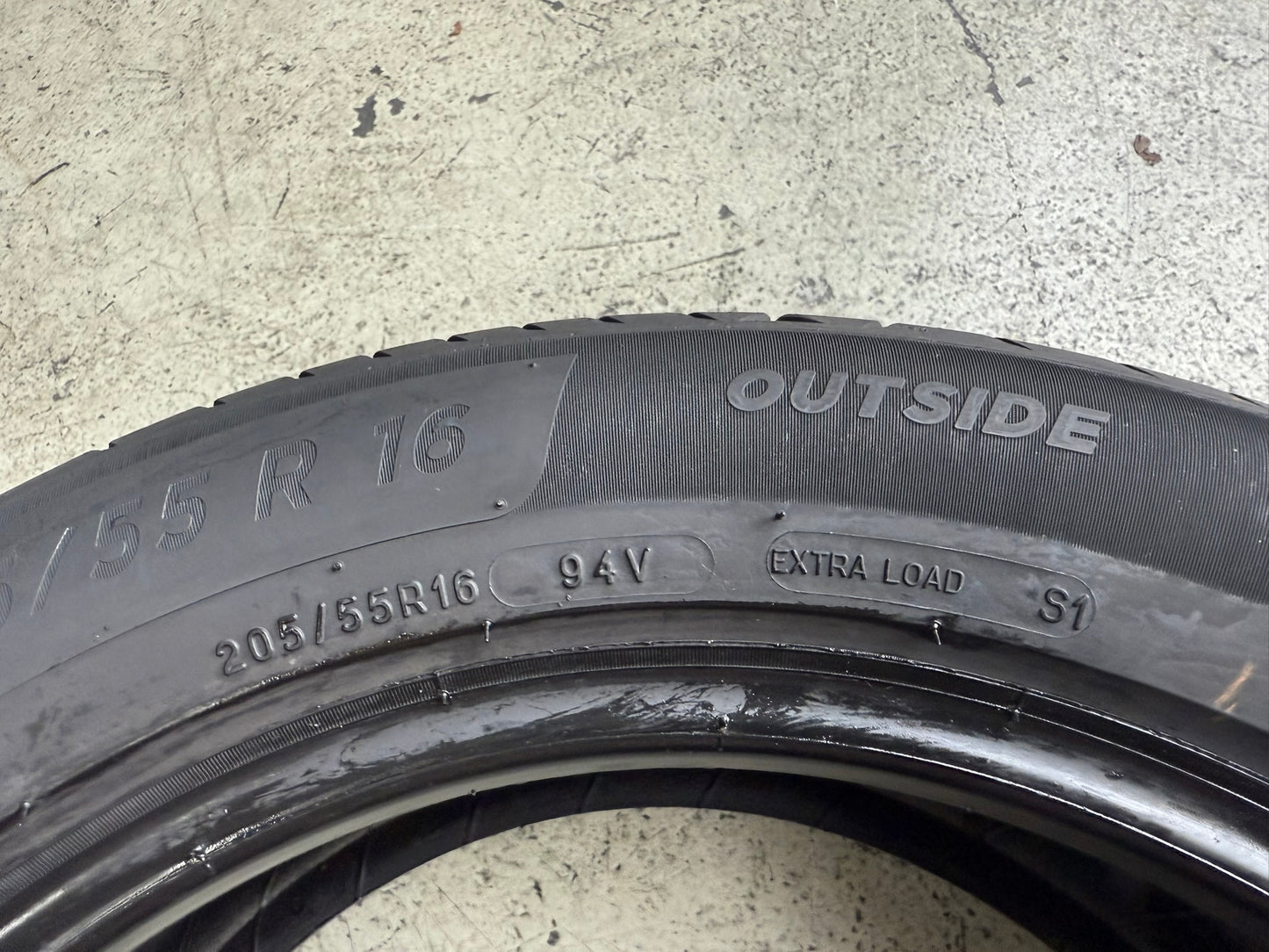 Usato: 1 Gomma 205/55R16 94V XL Michelin Estiva 90% residui