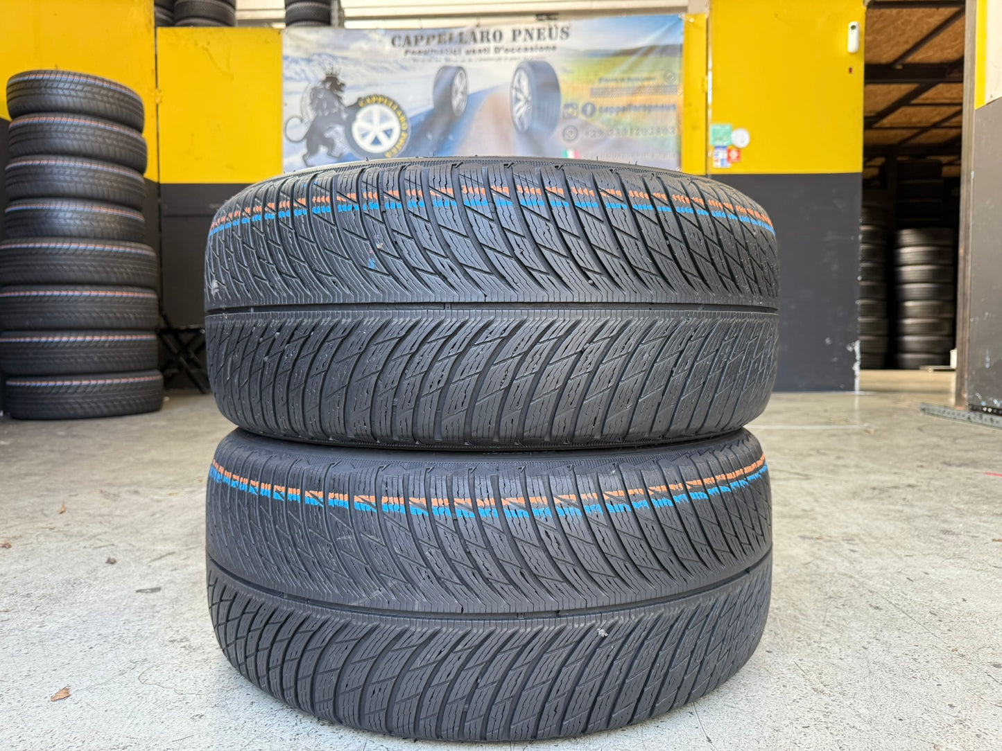Usato: 2 Gomme 255/40R20 101W XL Michelin Invernali 90% residui