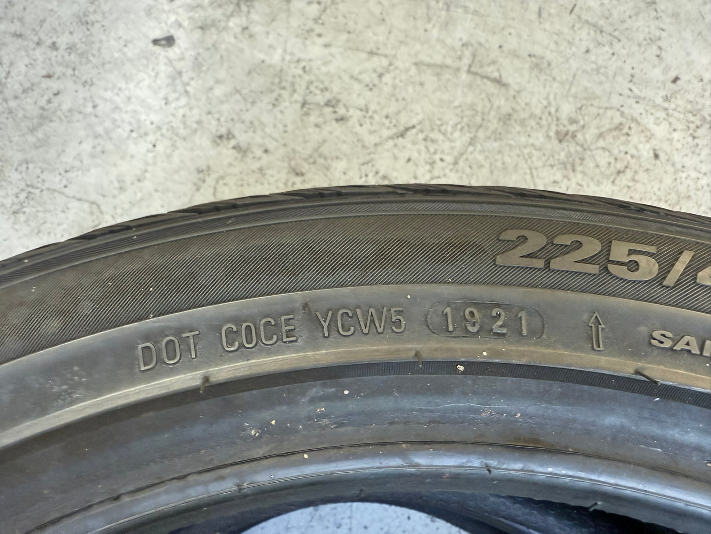 Usato: 2 Gomme 225/45R18 95V XL Kumho 4 Stagioni 99% residui