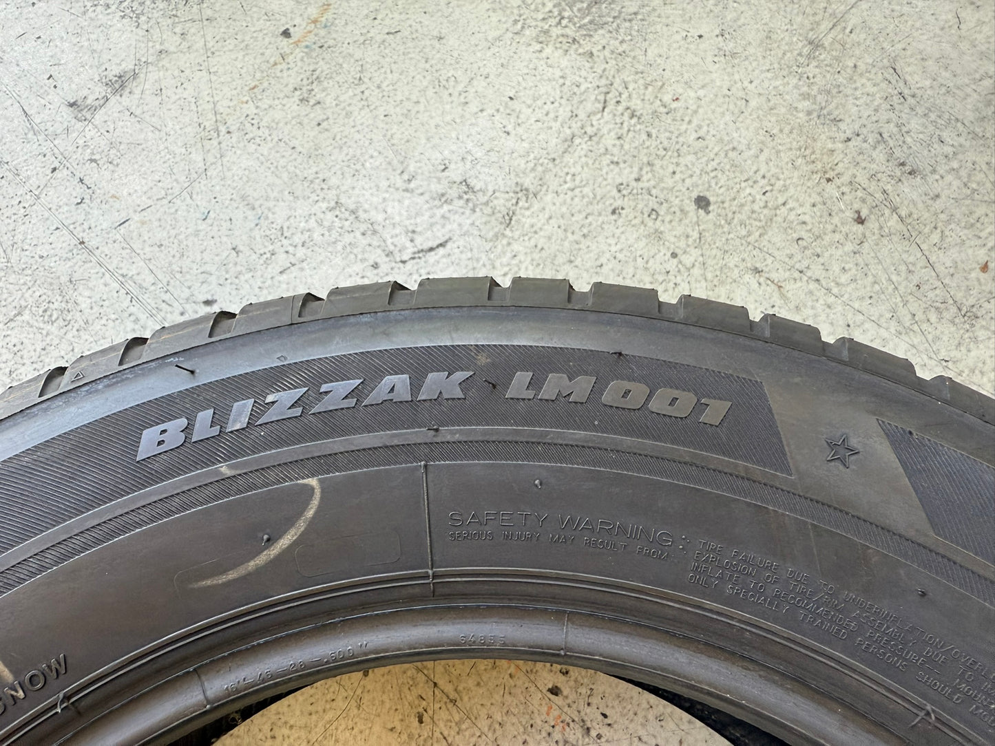 Usato: 4 Gomme 205/65R16 95H Bridgestone Invernali 95%-85% residui