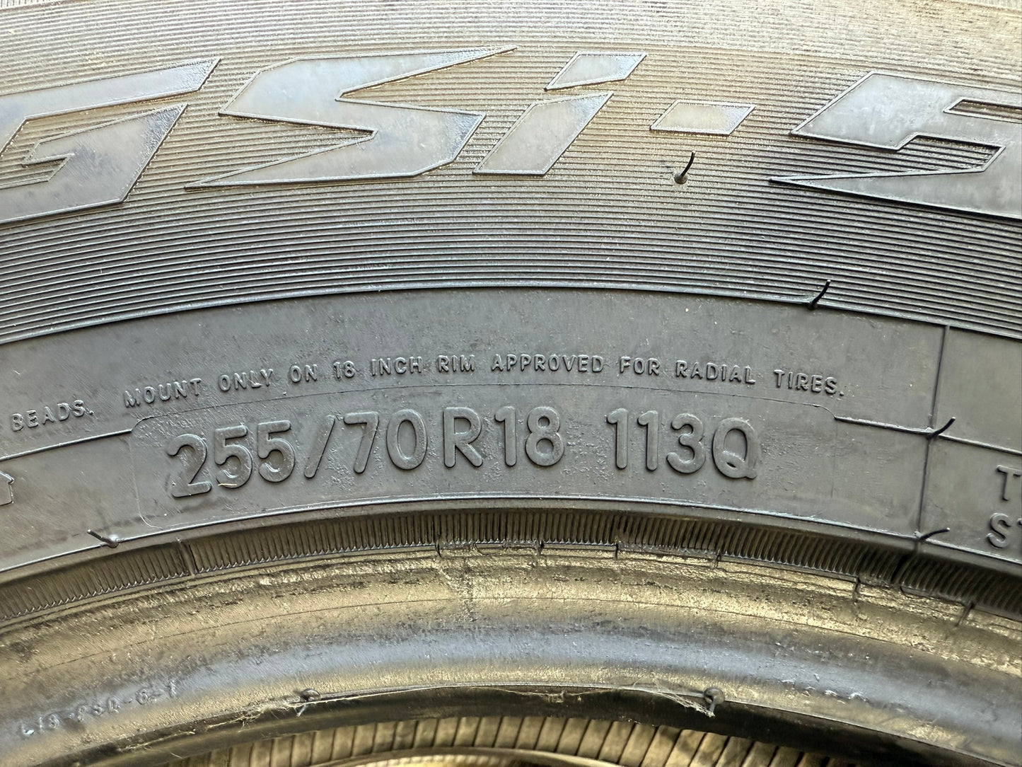 Usato: 2 Gomme 255/70R18 113Q Toyo Invernali 95% residui