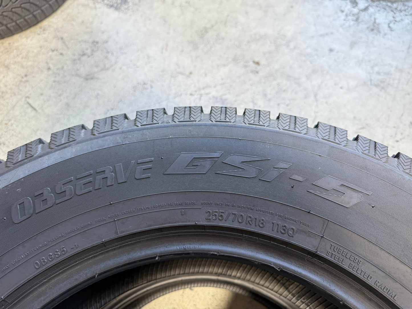 Usato: 2 Gomme 255/70R18 113Q Toyo Invernali 95% residui