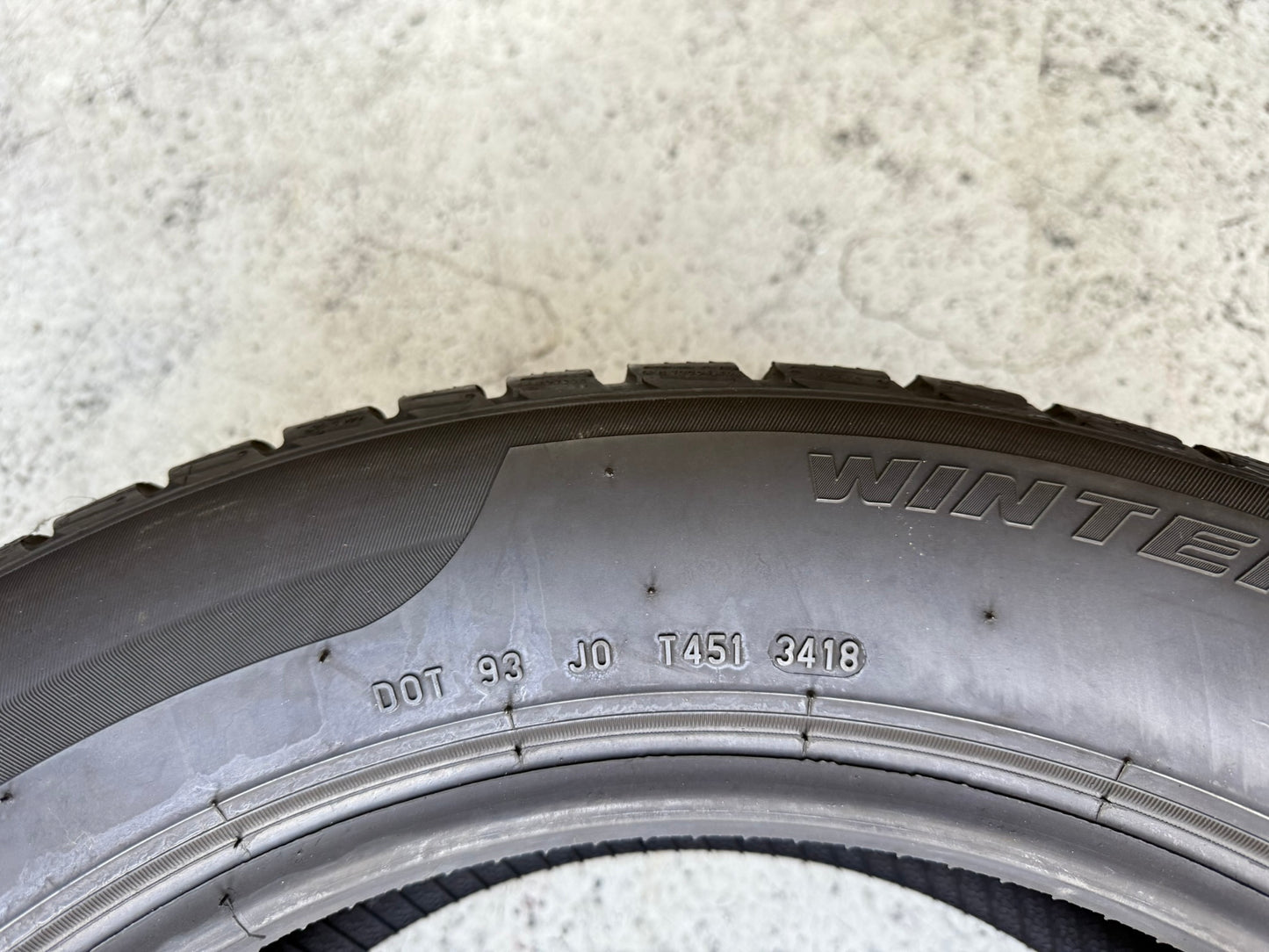 Usato: 4 Gomme 215/55R17 94H Pirelli Invernali 80% residui