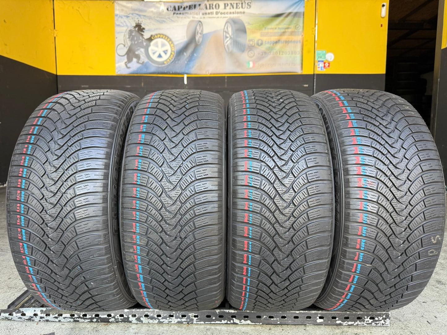 Usato: 4 Gomme 235/50R18 101V XL Falken Invernali 80% residui