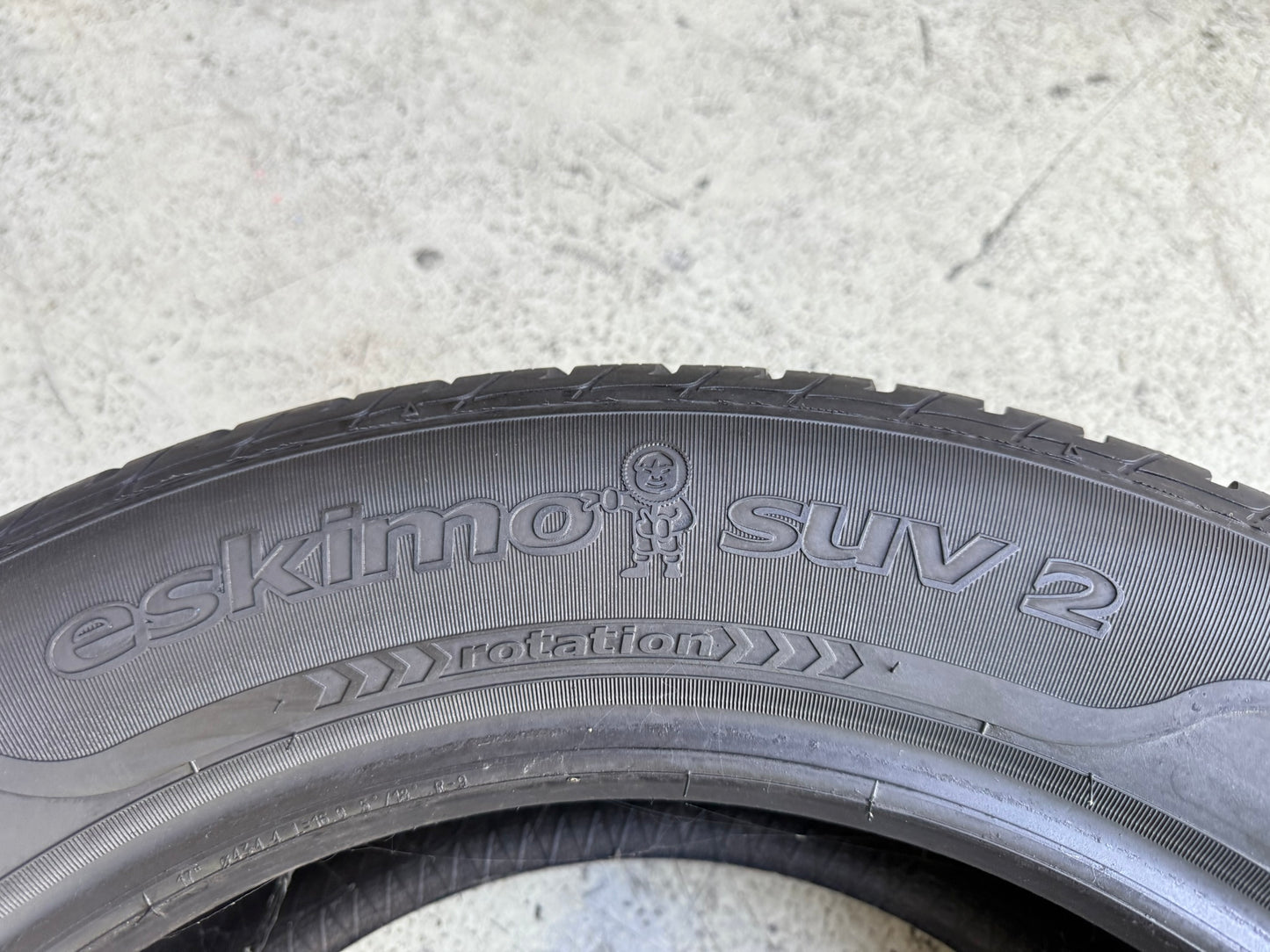 Usato: 4 Gomme 235/55R17 103H XL Sava Invernali 95% residui