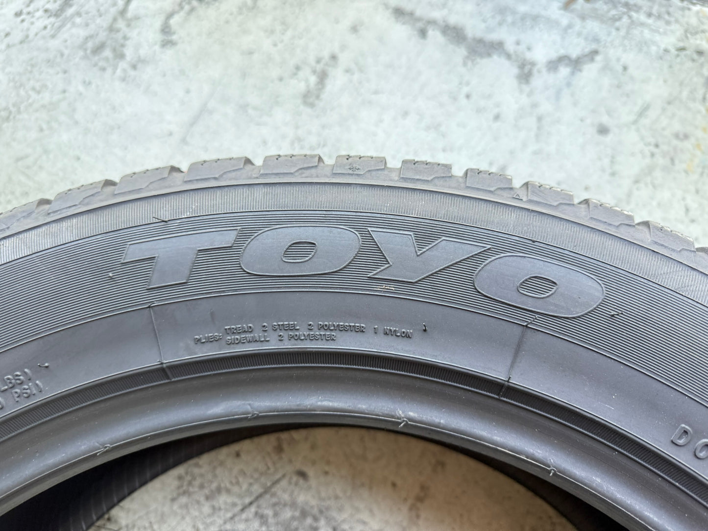 Usato: 4 Gomme 235/55R18 104H XL Toyo Invernali 90% residui