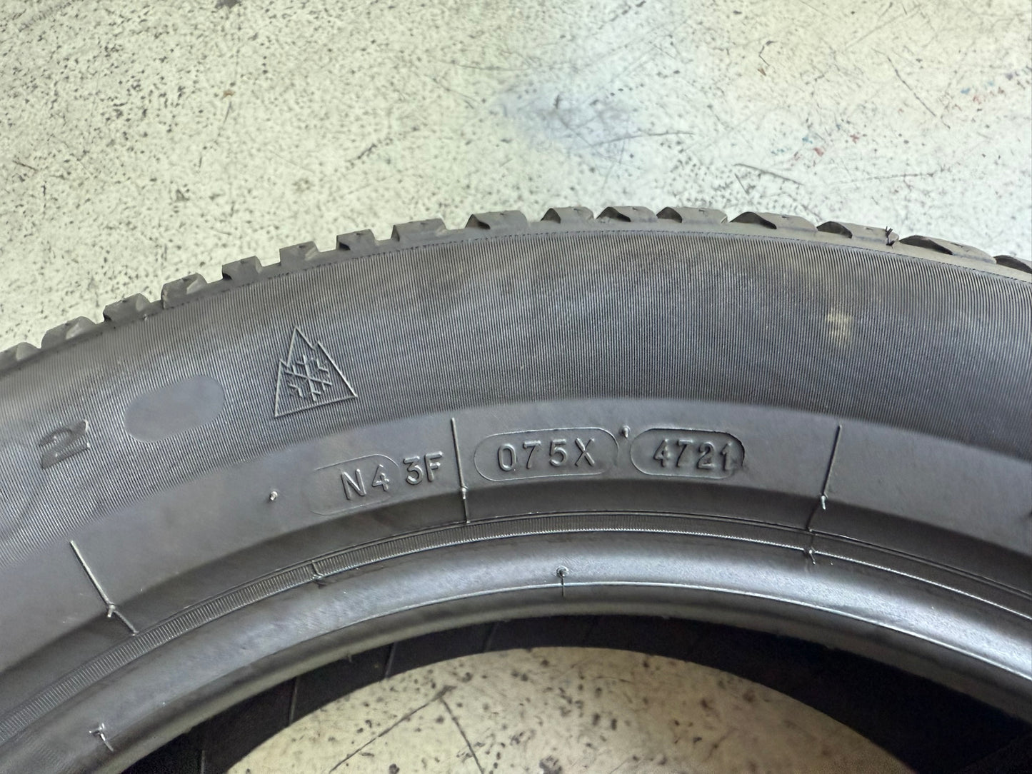 Usato: 4 Gomme 215/55R17 98V XL BFGoodrich Invernali 85-95% residui