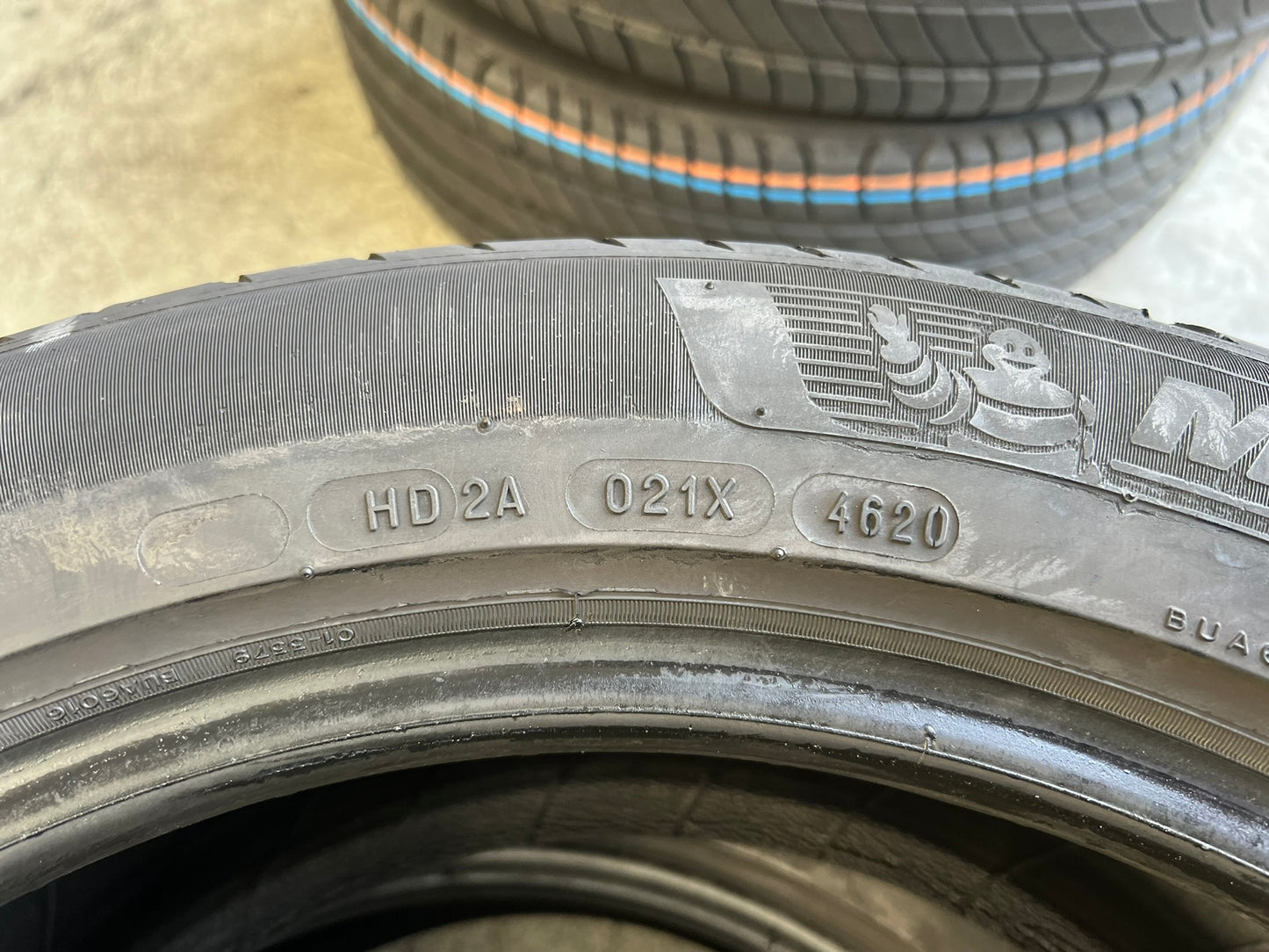 Usato: 4 Gomme 205/55R17 91V Michelin Estive 85%-90% residui