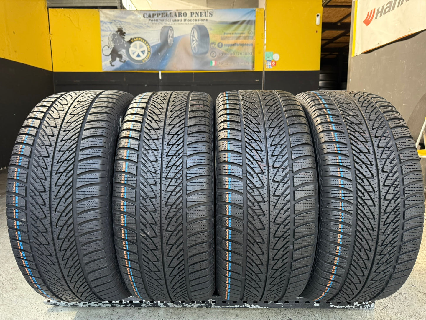 Usato: 4 Gomme 285/45R20 112V XL Goodyear Invernali 95% residui