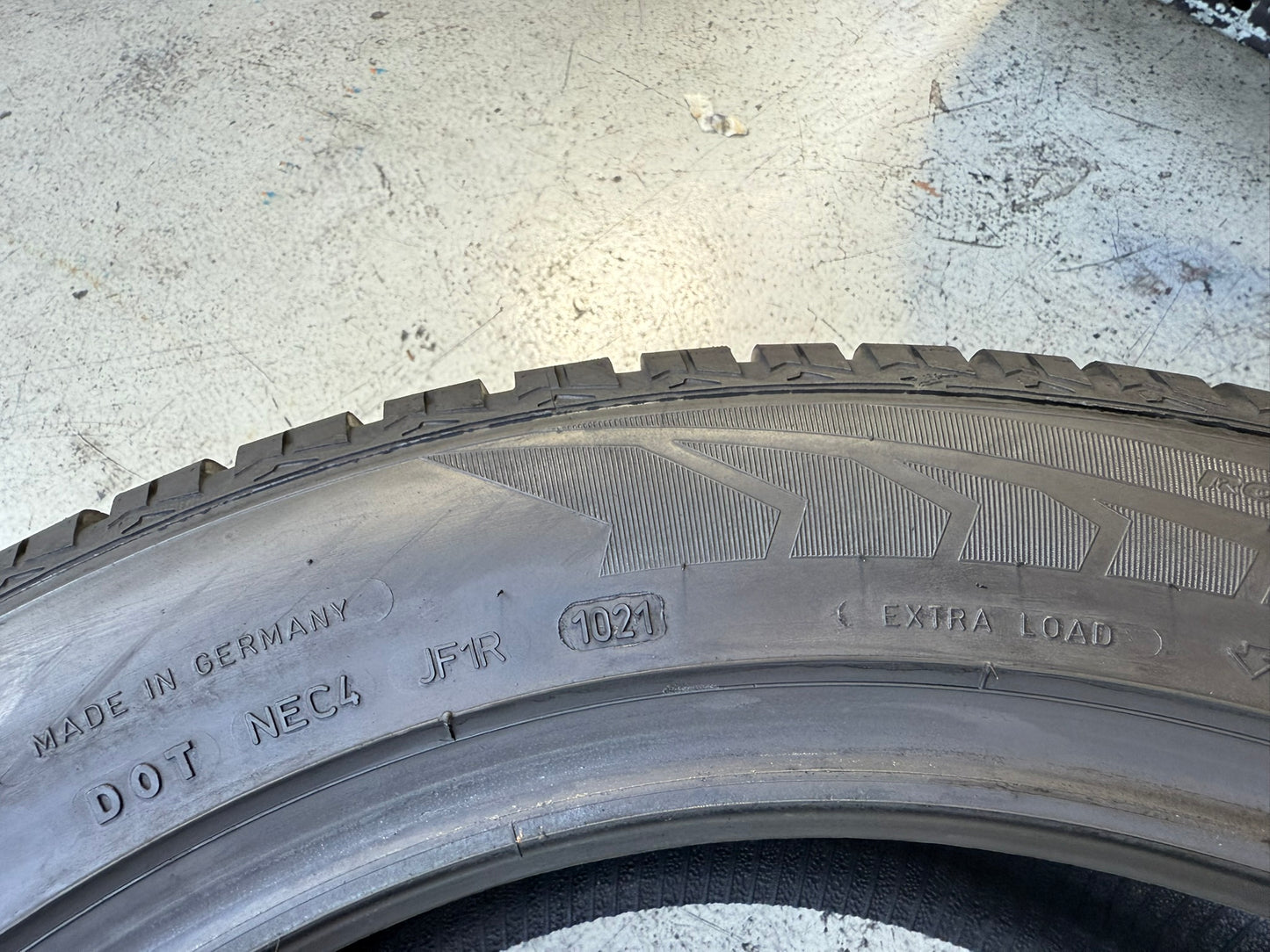 Usato: 4 Gomme 285/45R20 112V XL Goodyear Invernali 95% residui