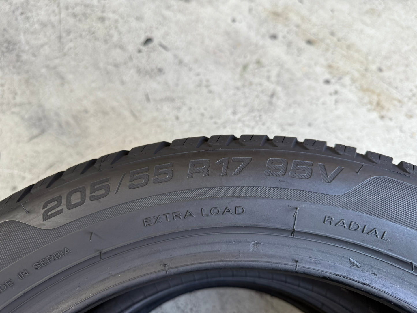 Usato: 2 Gomme 205/55R17 95V XL Strial 4 Stagioni 95% residui
